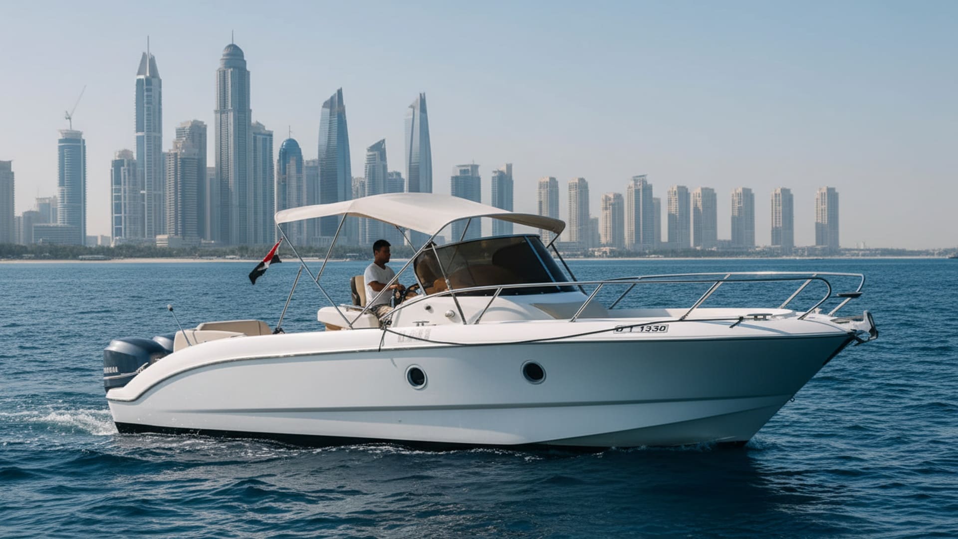 Dream Jewel 30 ft yacht charter Dubai