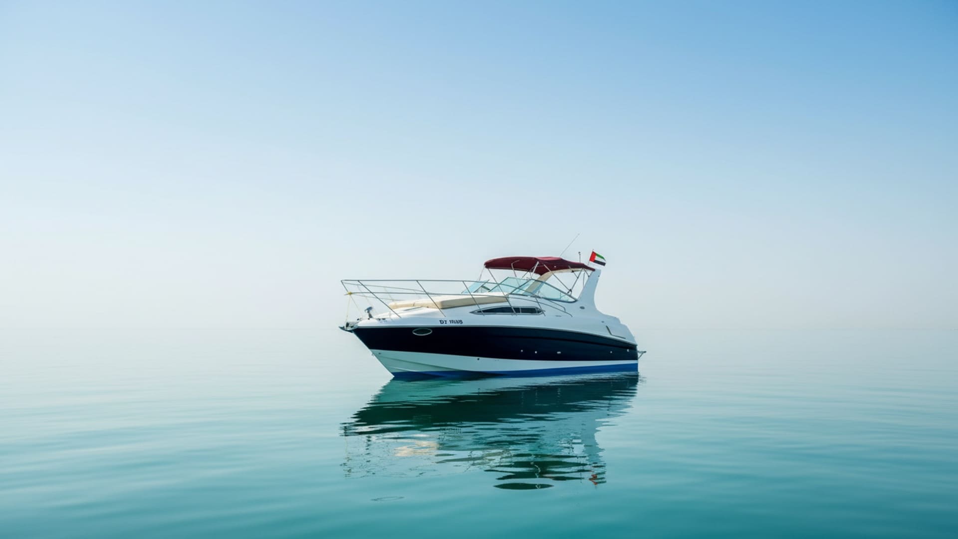 Wave Empress 33 ft premium yacht exterior in Dubai