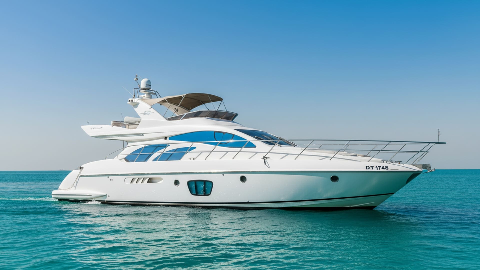 Wave Destiny 55 ft premium yacht exterior view
