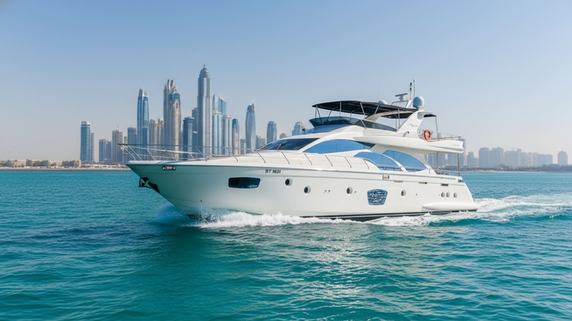 Vision Sanctuary 75 ft yacht charter Dubai