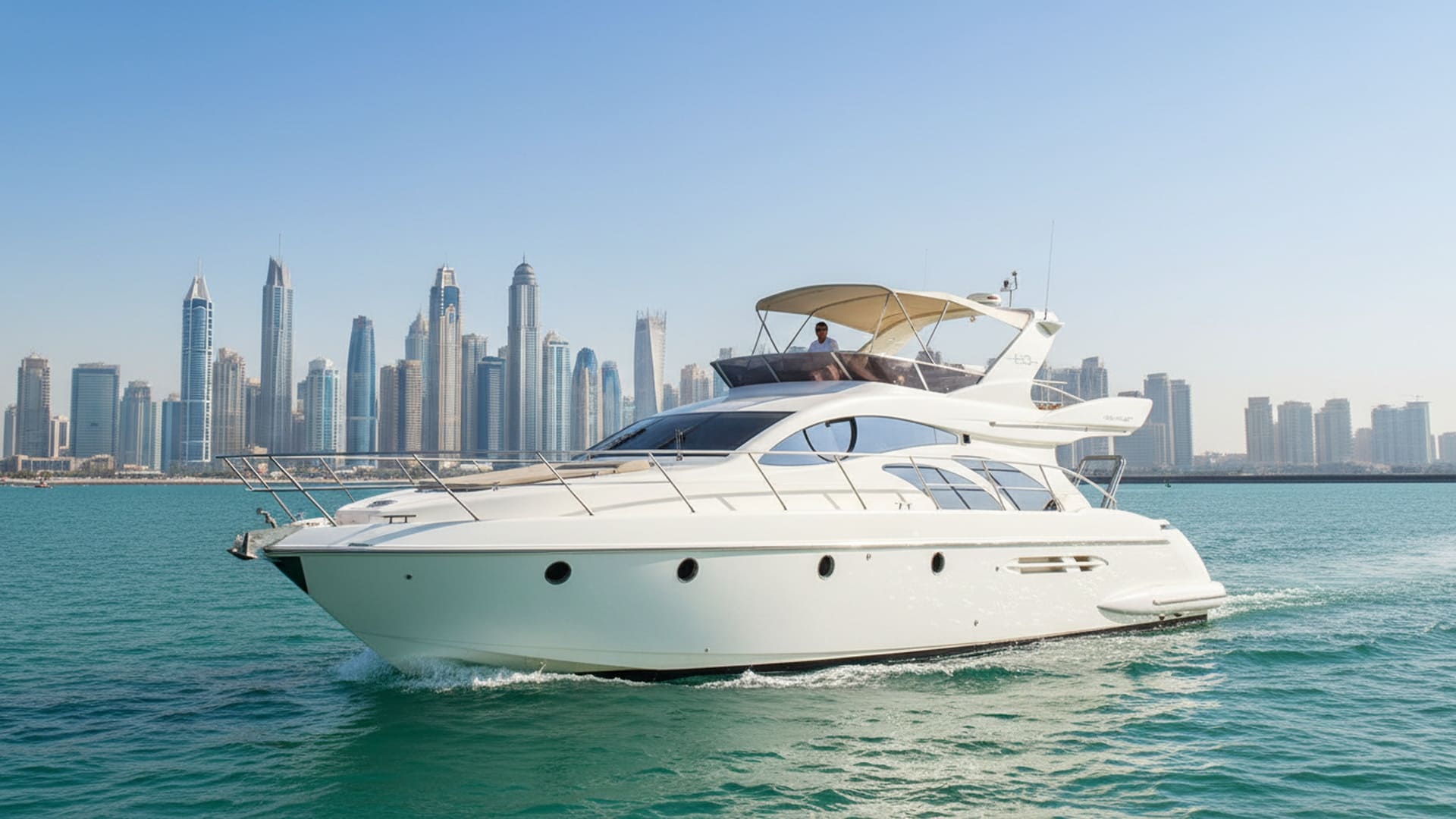 Majestic Oasis 50 ft yacht charter Dubai