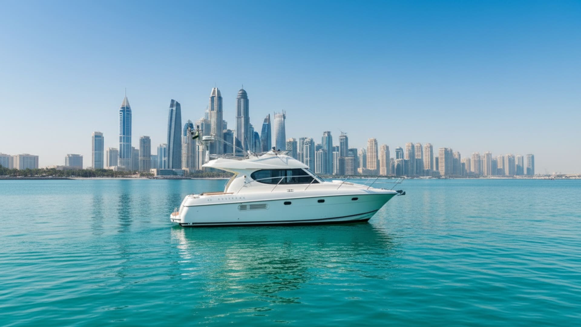 Horizon Jewel 32 ft yacht charter Dubai